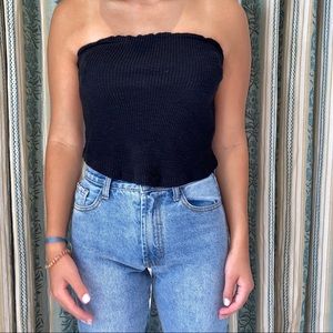 🎉2 for 25🎉      Strapless black tank